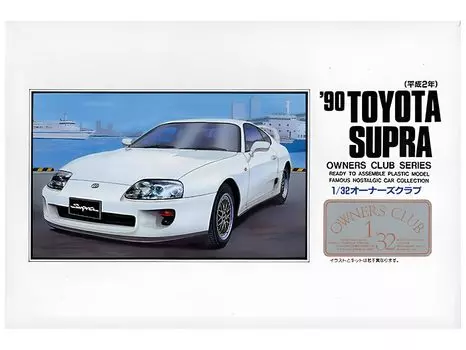 Клуб владельцев Micro Ace Пластиковая модель Toyota Supra 1/32 90 (пересмотренный) №37