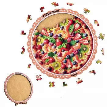 Клубничная пицца супер сложная головоломка милый кот инопланетянин сжигающий мозг головоломка обучающая игрушка сложный подарок на день рождения создание