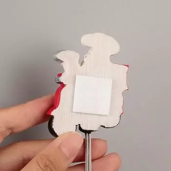 Ключ-держатель Крючок-Кухня Мультфильм Шеф-повар Стиль Смола Настенные крючки Декоративная ткань Полотенце Крючки Вешалки для пальто Вешалки для шарфа D