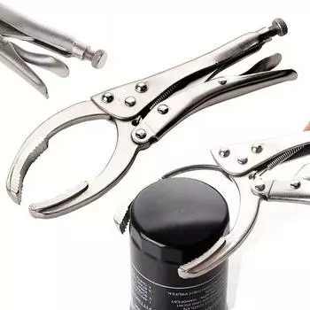 Ключ для фильтра с зажимом, ключ для масляной решетки, замена масла, регулируемый многофункциональный ключ для масляного фильтра двигателя, инструмент для разборки автомобиля, ремонт