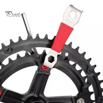 Ключ для гайки звездочки велосипеда MTB шоссейный горный велосипед 9/10 мм шестигранный фиксированный ключ ключ для болта звездочки инструменты для снятия аксессуары для ремонта велосипеда красный