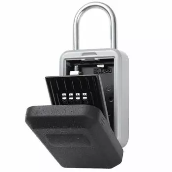 Ключ для хранения ключей настенный циферблат PIN 4 большой карман для замка оригинальная японская инструкция конструкция ключа предотвращение кражи коробка, наружная, водонепроницаемая, коробка, тип,