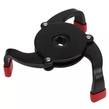 Ключ для масляного фильтра 53-108 мм, регулируемый гаечный ключ с 3 кулачками, универсальный инструмент для ремонта автомобилей