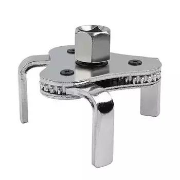 Ключ для масляного фильтра, двусторонний, 3 челюсти, регулируемый инструмент для ремонта автомобиля, инструмент для снятия масляного фильтра для мастерской