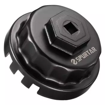 Ключ для масляного фильтра Spurtar Cup Type 64 мм, применимый к двигателям Lexus Camry Hilux Surf Tundra 2.5-5.7L CFR-64