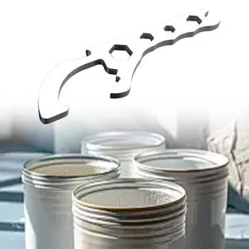 Ключ для открывания ведра Компактный многофункциональный легкий металлический съемник крышки для масляной бочки