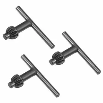 Ключ для патрона uxcell 6 мм Pilot 11 зубцов для патрона дрели черный 3 шт 1,5-10 мм