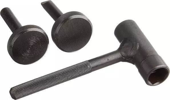 Ключ для регулировки толкателя KITACO 100, совместимый с регулировочным винтом типа 1 (Тип рта) ОБЕЗЬЯНА/Серия Cub/CB50/Ape 50/Ape 674-0900200 чёрный