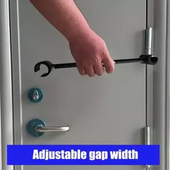 Ключ для регулировки зазора петель Yousheng, прочная, простая в эксплуатации конструкция, эргономичный дизайн, инструмент для ремонта дверных петель чёрный