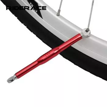 Ключ для спиц велосипеда из алюминиевого сплава, ключ для обода колеса шоссейного велосипеда, регулировка, коррекция, установка, колпачок спицы, инструмент для ремонта MTB красный