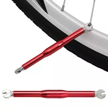 Ключ для спиц велосипеда Портативный ключ для обода велосипедного колеса Инструмент для регулировки и установки Инструмент для обслуживания велосипеда