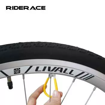 Ключ для спиц велосипеда, регулировочный ключ для обода колеса, прочный портативный мини-ключ для спиц горного велосипеда, инструменты для ремонта велосипеда красный