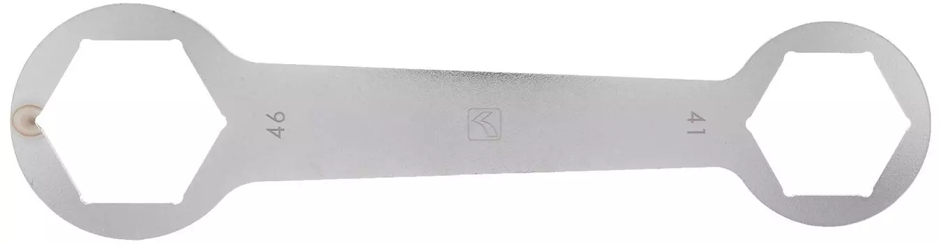 Ключ гаечный с приводом KITACO 125 (41мм/46мм) Jog/Forza/Skywave 250/Cygnus и т. д.. 674-0500403 серебряный