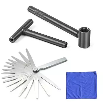 Ключ разводной Deepa Ribusu, щуп для измерения толщины, набор из 3 штук, зазор клапанов, горизонтальный двигатель,