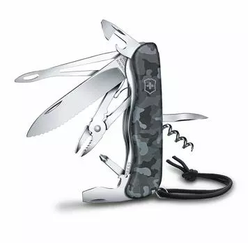 Ключ-скоба VICTORINOX Skipper Knife со шнуром и дужкой, оснащенный шипом Marlin Spike, швейцарский многофункциональный инструмент, необходимый для навигации []