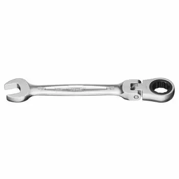 Ключ торцевой гаечный TONE Swing Ratchet Ширина под ключ 13 мм RMF-13 серебряный