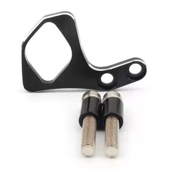 Ключ зажигания мотоцикла, левый кронштейн для перемещения для Triumph Bonneville T100 SE Scrambler Thruxton 2001-2015 2014 2013 2012 11 Silver серебряный