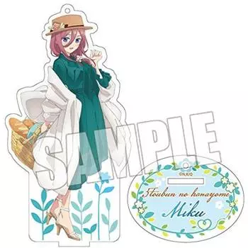 Ключевая акриловая подставка Quintessential Quintuplets, брелок для ключей, ранняя летняя версия, брелок Miku Nakano