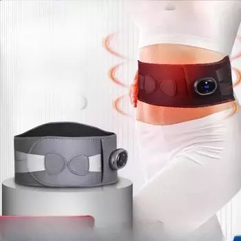 Ключевые слова: беспроводной нагревательный пояс для сохранения тепла, дворцовый согревающий пояс, физиотерапия, защита талии, электрический массажер для живота, серый