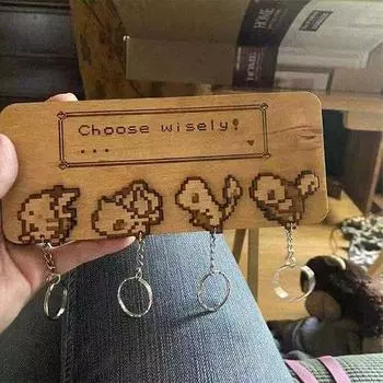 Ключи 4 крючка для хранения вешалка для комнаты подвесные подарки держатель для ключей домашний органайзер 15*8*0.6CM