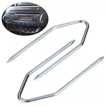 Ключи для снятия стереосистемы автомобильного радио Инструменты для снятия радиоприемника с CD-диска Ключи для простоты использования для Fiat 500 Punto Panda Croma