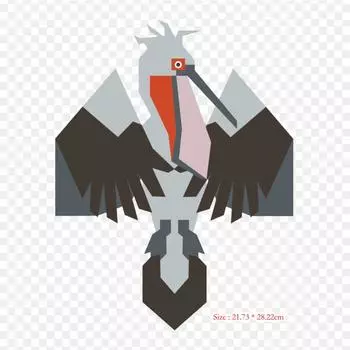 Клюв далматинца, термопереносная печать, виниловые нашивки, наклейки для одежды, аппликации «сделай сам», моющиеся нашивки