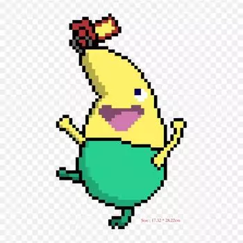 Клюв Pixel Art, термопереносная печать, виниловые нашивки, наклейки для одежды, аппликации «сделай сам», моющиеся нашивки