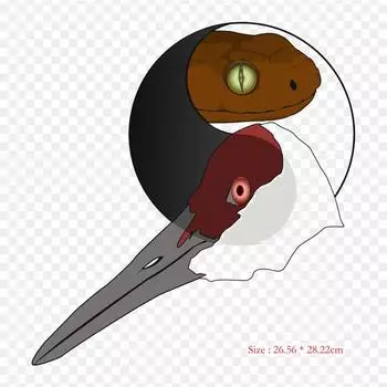 Клюв утюг на термопереносе виниловые заплатки наклейки для одежды аппликации своими руками моющиеся заплатки