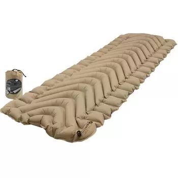 Klymit Insulated Static V Легкий кемпинговый спальный коврик Flip (Разведка, Клапан) (2019) оранжевый