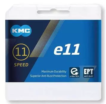 KMC E11 EPT road/MTB велосипедная цепь 136 Links