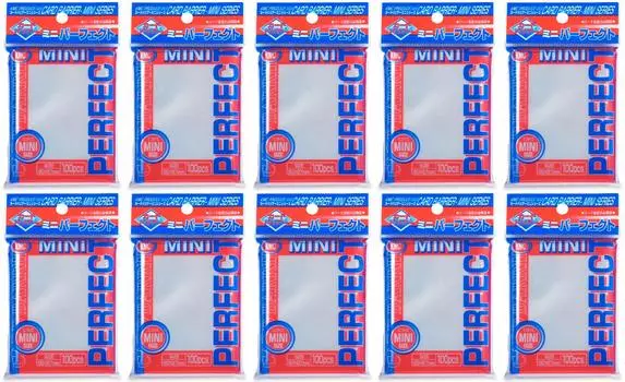 KMC Perfect Size Card Sleeve Mini [10 Pack]