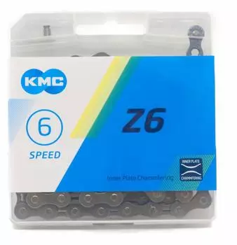 KMC Z6 Скорость цепи 114звеньев Серый 6S/6 скоростей/6 [продукт]