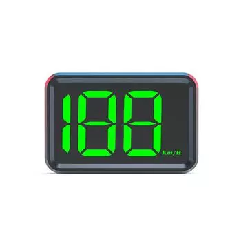 KMH MPH Meter X1 HUD USB Plug Спидометр Автомобильный проекционный дисплей Белый Зеленый Световой Дисплей Большой Шрифт Универсальный Цифровой GPS HUD