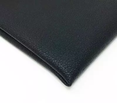 KMS синтетическая кожа искусственная кожа ткань мягкая тонкая ширина 135 см ручная работа DIY производство (2м, черный)