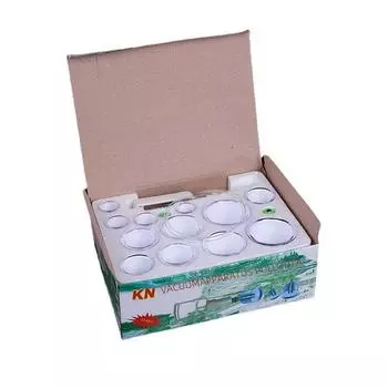 KN12 Английский вакуумный пенный баночный аппарат для домашнего использования 12 pieces, KN12 English-Foam