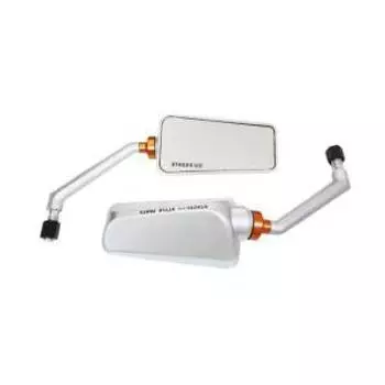 KN Project STAGE6 Zoomer CygnusX Jog JOG DIO Majesty Зеркало заднего вида Серебристый