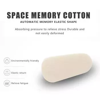 Knee Support Pillow Car Leg Knee Pad Leg Support Cotton Armrest Pad Car Interior Accessories Cushion Armrest Pad Universal чёрный