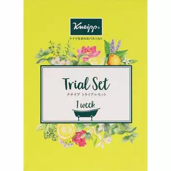 Kneipp bath salt trial set 50g x 7 bags