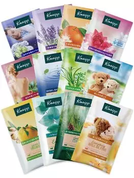 Kneipp Bath Salts 12 Types Trial Assortment Set Bath Salts packet x 12 (1 types)