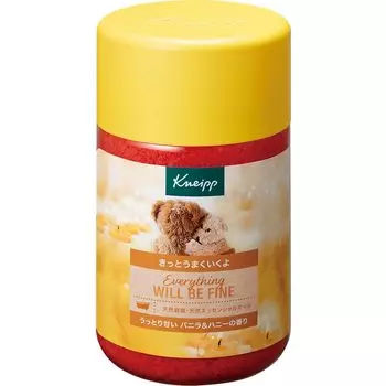Kneipp bath salts vanilla honey scent 850g &