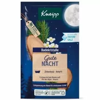 Kneipp Crystal Bath Salt Bath Salt Good Night 60g