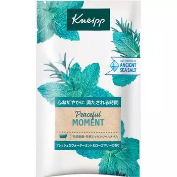 Kneipp Diaphane Pumpus Salt Peace Full Moment Аромат воды с мятой и розмарином 50 г