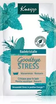 Kneipp Goodbye Stress bath salt TU прозрачный