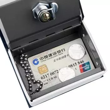 Книга Деньги Сберегательная Коробка Подарок На День Рождения Для Детей Со Скрытым Секретом Безопасности Безопасный Замок Словарь Монета Копилки Хранение Наличных жёлтый