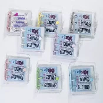 Книга для экономии денег, клейкая пряжка для кошелька, водонепроницаемая, устойчивая к разрывам ПВХ-папка, привлекательный продукт для экономии денег жёлтый