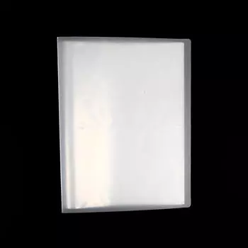 Книга для хранения наклеек для дизайна ногтей PP Пустой альбом Наклейки для сбора Органайзер Держатель Дисплей Показ блокнота Маникюрные инструменты Without buckle белый