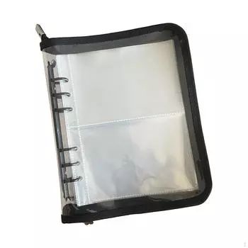 Книга для хранения ювелирных изделий, сумка на молнии, дорожный альбом, сумка, кольца, органайзер для сережек для пуговиц,