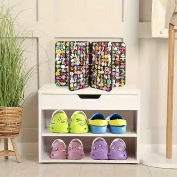 Книга для хранения войлока, доска для демонстрации пряжек для обуви, сумка для хранения цветов в обуви, коробка для хранения