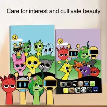 Книга для рисования Yousheng Line Drawing Book для детей, раскрашенная вручную ручка для отслеживания, практика управления, иллюстрированная книга, веселый образовательный подарок, блокнот для рисования в дорожном формате