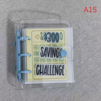 Книга для сбережений, папка для денег, мини-переносная книга для денег, блокнот для сбережений с отрывными листами, книга для хранения бюджета наличных денег